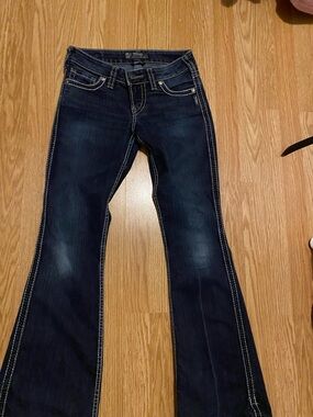 Silver Jeans Women's Dark blue Flare Jeans